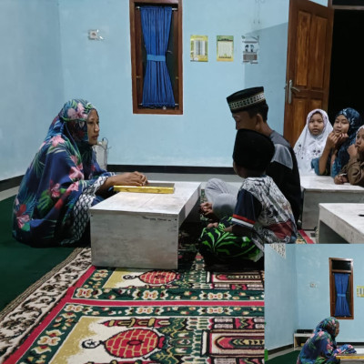 Penyuluh Agama Islam Kecamatan Air Periukan Berikan Materi serta Pengucapan Lafadz Adzan Dengan Benar di TPQ Ar-Rohman