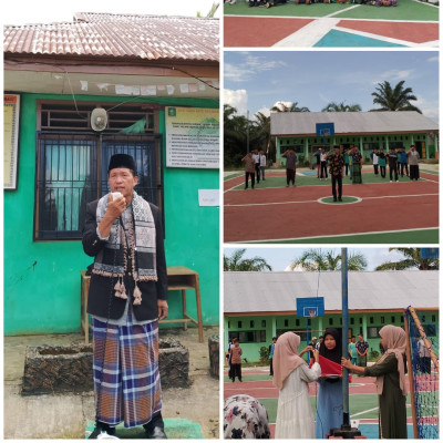 MAS Lais Bengkulu Utara Gelar Upacara Bendera Hari Santri