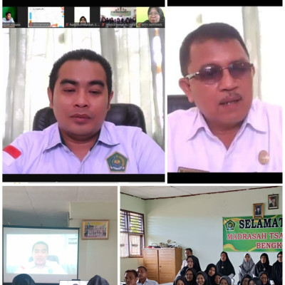 Pembinaan PPPK Via Zoom di MTsN 3 Bengkulu Utara