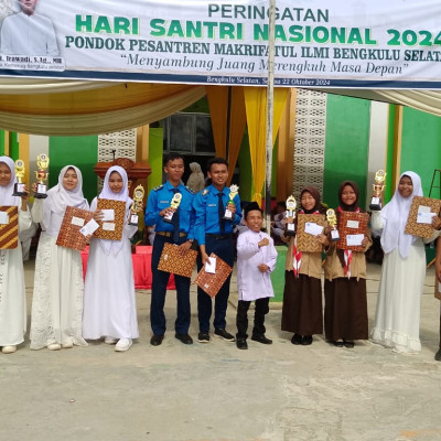 Siswa MAN Bengkulu Selatan Meraih Juara Dalam Vestifal Hari Santri 2024