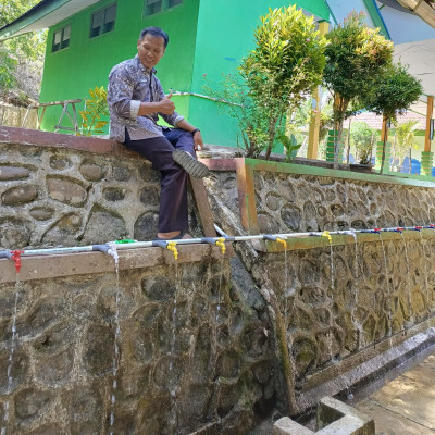 Perbaikan Dan Penambahan Sarana Ibadah Di MIN 2 Bengkulu Tengah : Tempat Wudhu Baru Siap Digunakan