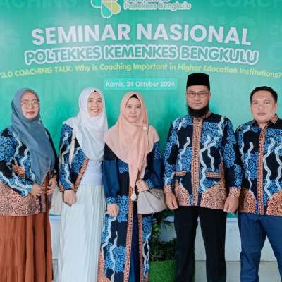 MTsN 1 KoBe Utus 6 Guru Ikuti Seminar Nasional Poltekkes Kemenkes Bengkulu