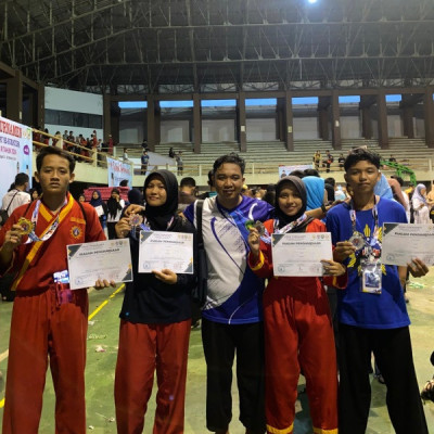 Berprestasi, Ekskul Tapak Suci MAN 1 Kota Bengkulu Borong Medali Kejuaraan Pencak Silat se-Sumatera Kemenpora RI