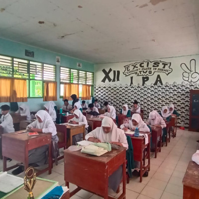 MAN 1 Bengkulu Utara Gelar Asasemen Bakat dan Minat (ABM)  Untuk Siswa Kelas XII