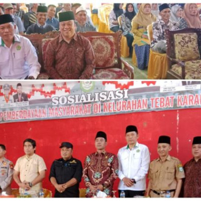 KUA Tebat Karai Hadiri Pembukaan Sosialisasi Pemberdayaan Masyarakat