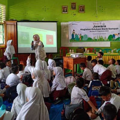 MIN 2 Kobe Gelar Edukasi Bank Sampah