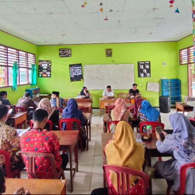 Rapat Pembentukan Panitia UAS/SAS MTsN 2 Seluma Tahun Ajaran 2024/2025