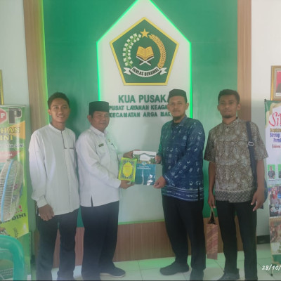 Wahdah Islamiyah Kabupaten Bengkulu Utara Silaturahmi Ke KUA Kecamatan Kota Arga Makmur