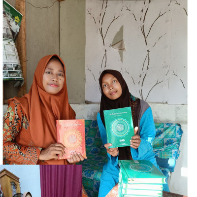 Penyuluh Agama Islam KUA Kecamatan Air Periukan Sampaikan Amanah BWA Distribusikan Al-Quran Di TPQ Desa Binaan