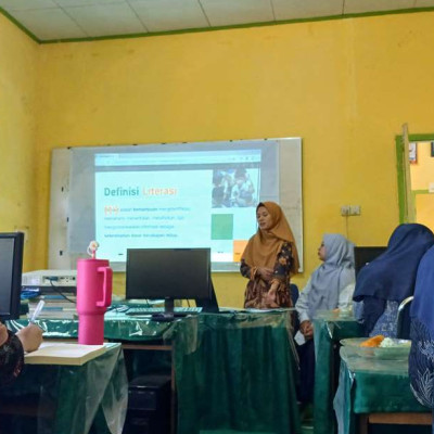 Diseminasi RTL Hasil AKMI oleh Peserta Bimtek di MA Baitul Makmur