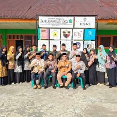 Kabid Pendidikan Madrasah Kemenag Provinsi Bengkulu Kunjungi MTs Bunayya Islamic School