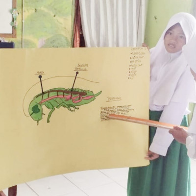 Siswa MIN 5 Bengkulu Tengah Eksplorasi Sistem Pernapasan Hewan Dengan Metode Kreatif Cooperative Learning