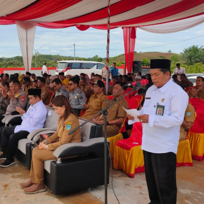 Peresmian Gedung Unit Kerja Kantor Imigrasi Ketahun Kepala KUA Sebagai Pembaca Doa