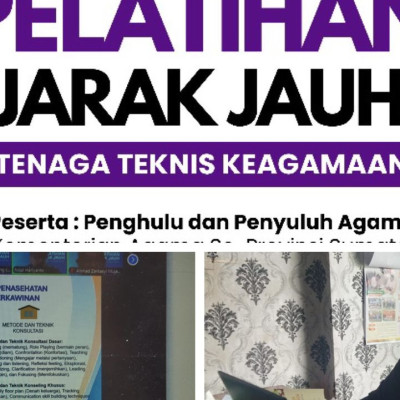 Perkuat Kompetensi, Ka.KUA Muara Kemumu Ikuti PJJ