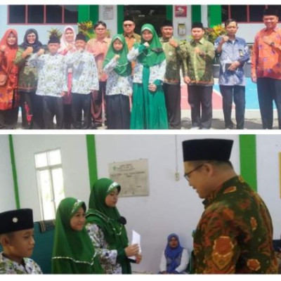 Kakan Kemenag Kepahiang Melepas Santri Peserta Lomba Pekan Olahraga dan Seni Antar Diniyah Nasional (POSADINAS)