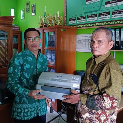 KUA Sukaraja Kembalikan Inventaris Printer Buku Nikah