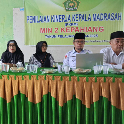 MTsN 3 Kepahiang Jalani Penilaian Kinerja Kepala Madrasah