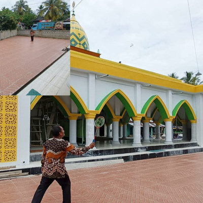 Jum'at Pagi Penyuluh Agama Islam KUA Kecamatan Air Periukan Laksanakan Olahraga Badminton