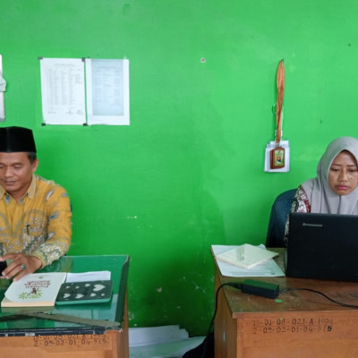 Hari ke-4 Pegawai KUA Kecamatan Air Periukan tetap Konsekuen Ikuti Pelatihan Jarak Jauh BDK Palembang