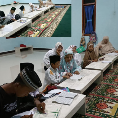 Penyuluh Agama Islam KUA Kecamatan Air Periukan Terus Laksanakan Kegiatan Mengajar di TPQ Binaan dengan Penuh Semangat