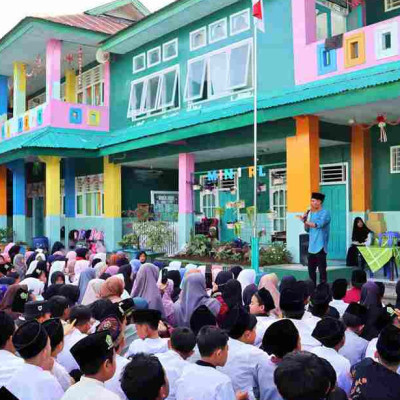 Siswa MIN 1 Rejang Lebong Antusias Ikuti Kegiatan Muhadharah