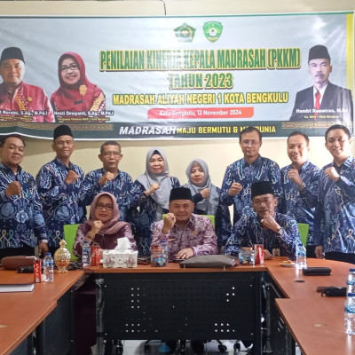 MAN 1 Kota Bengkulu Gelar PKKM 2024, Monev EDM, dan eRKAM