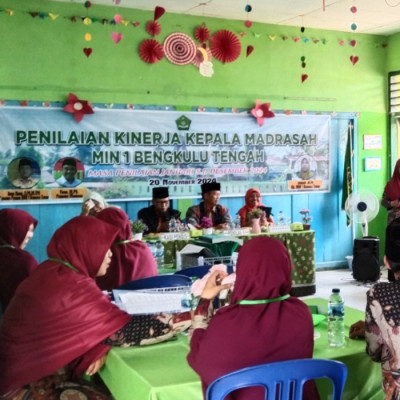 MIN 1 Bengkulu Tengah, Sukses Ikuti Penilaian Kinerja Kepala Madrasah (PKKM) Tahun 2024