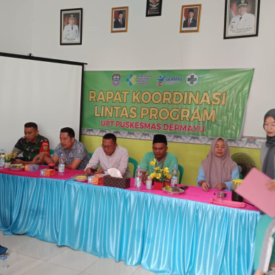 Kepala KUA Kecamatan Air Periukan Hadiri Rapat Koordinasi Lintas Program UPT Puskesmas Dermayu