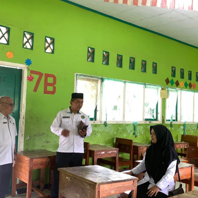 Panitia Seleksi Kemenag Mukomuko Tinjau Lokasi Pelaksaanaan SKTT