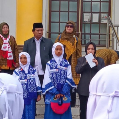 Aline Cendrawasih, Siswi MTsN 2 Rejang Lebong Menjadi Peserta Umroh Termuda