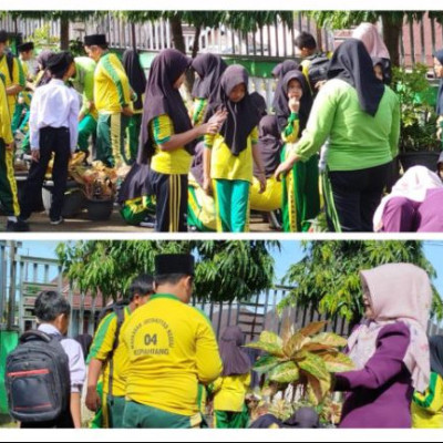 MIN 04 Kepahiang Gelar Jum’at Bersih dan Penghijauan Madrasah