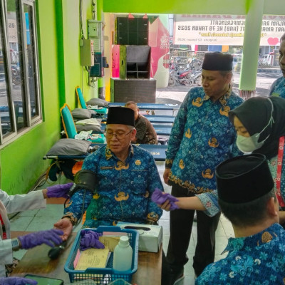 Donor Darah Warnai HAB Ke-79 Kanwil Kemenag Provinsi Bengkulu