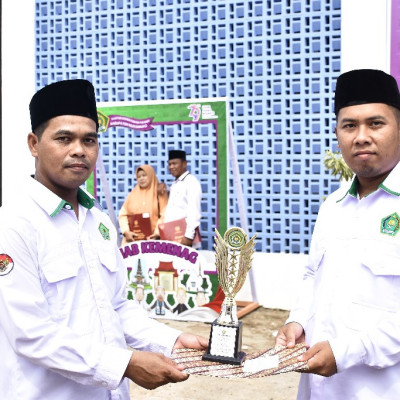 MTsN 2 Mukomuko Raih Penghargaan Kontributor Berita Terbaik 1 Tingkat Madrasah Se-Kabupaten Mukomuko