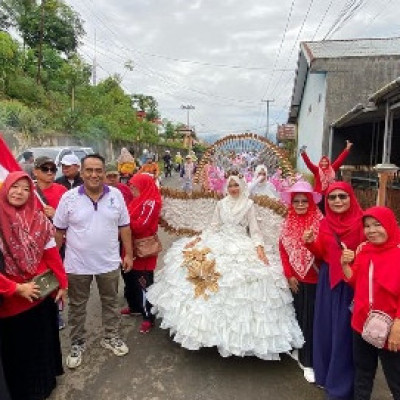 Rangkaian Hari Amal Bhakti Ke-79 Kementerian Agama Tahun 2025 Laksanakan Pawai Ta’aruf