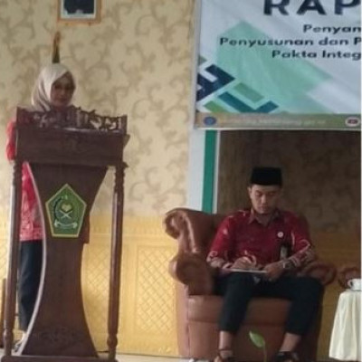 Kepala dan Operator MIN 2 Kepahiang Ikuti Rapat Koordinasi