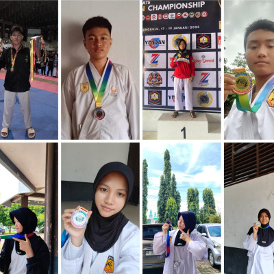 MTsN 1 KoBe Raih Prestasi Gemilang Ajang Tako Open Karate Championship 1 Tahun 2025