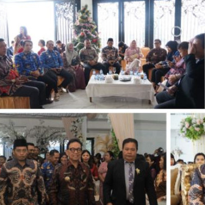 Perkuat Toleransi, Plt. Kakan kemenag Kabupaten Kepahiang Hadiri Acara Natal Bersama