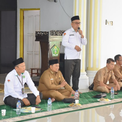 Persiapan Pemeriksaan Kesehatan Calon Jamaah Haji, Kemenag Mukomuko Sosialisasi Pelunasan BIPIH Tahun 1446/2025 M