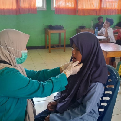 Puskesmas Kampung Delima Gelar Pemeriksaan Kesehatan untuk Siswa MTs Muhammadiyah Curup