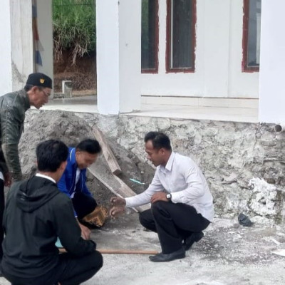 KUA Bermani Ulu Raya Lakukan Pengukuran Arah Kiblat di Tiga Masjid