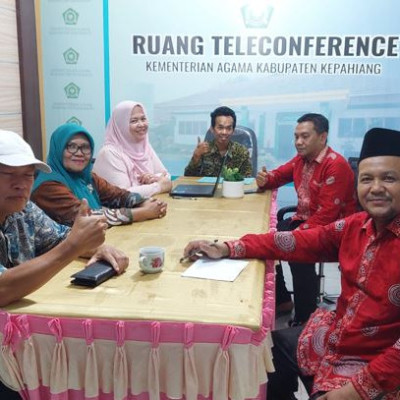 Kemenag Kepahiang Koordinasi Proses Penegerian Madrasah bersama Kanwil Kemenag Provinsi Bengkulu