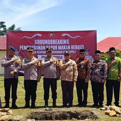 Hadiri Grounbreaking Pembangunan Dapur Makan Bergizi, Kanwil Kemenag Bengkulu Dukung Program MBG