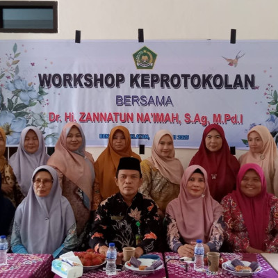 KAMAD MIN 2 BS NARASUMBER WORKSHOP KEPROTOKOLAN