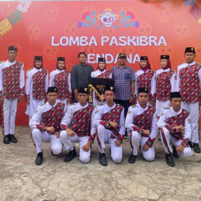 Paskibra MTsN 1 KoBe Raih Juara 3 “The Best Pembentang” di Lomba Paskibra Cendana