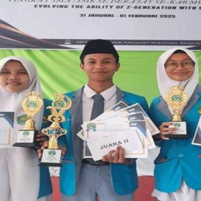 Siswa-Siswi MAN 2 Mukomuko Raih Juara Pada PKM BEM STAI MU Mukomuko