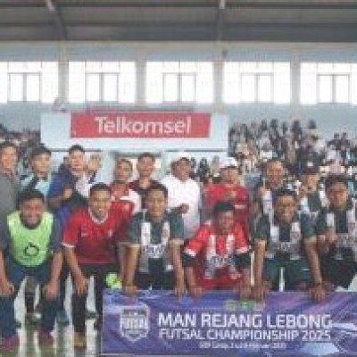 Kemenag Rejang Lebong Ikuti Pertandingan Futsal Persahabatan dalam MAN Rejang Lebong Futsal Championship 2025