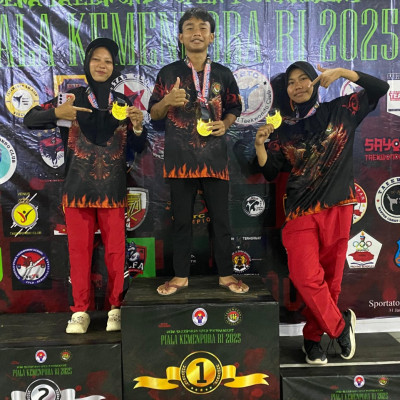 Atlet Taekwondo MAN 1 Kepahiang Raih Tiga Medali Kemenpora