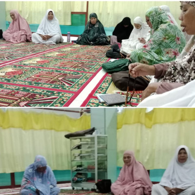 Membersamai Majlis Taklim, Penyuluh Agama Islam KUA Air Periukan Peringati Malam Nisfu Syaban 1446H Dengan Mengelar Yasinan Dan Do'a Bersama