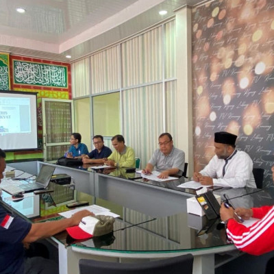 Kemenag Rejang Lebong Gelar Rapat Penyesuaian Jadwal Imsakiyah Ramadhan 1446 H