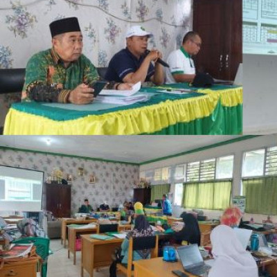 Monitoring Perangkat Pembelajaran, Kasi Penmad: Tingkatkan Kedisiplinan Guru dalam Administrasi